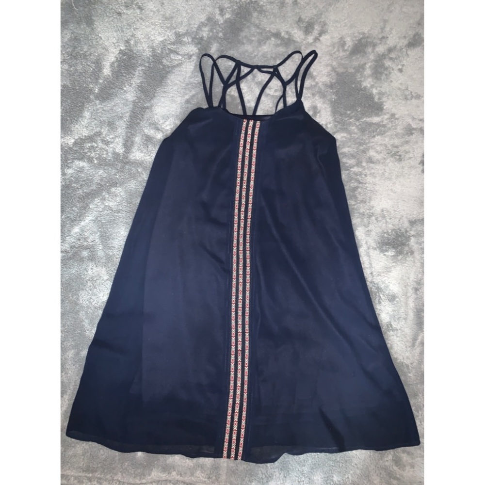 Navy blue sundress